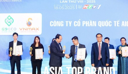 Sơn G9ECO khẳng định vị thế với giải thưởng Top 10 ASIA Brand