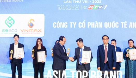 Sơn G9ECO khẳng định vị thế với giải thưởng Top 10 ASIA Brand