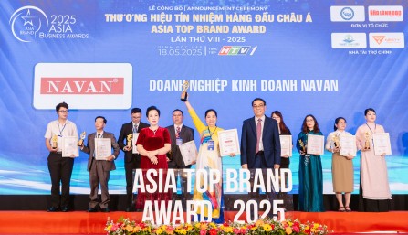 Ngũ cốc Navan vinh dự nhận giải thưởng TOP 10 Thương hiệu tín nhiệm hàng đầu châu Á