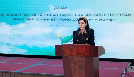 Doanh nhân Lê Hồng Thủy Tiên: “Chăm sóc sức khỏe tinh thần thúc đẩy bình đẳng giới và phát triển bền vững”