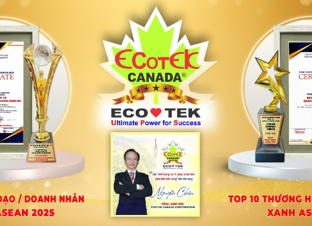 ECOTEK CANADA VÀ CÔNG TY TNHH TM NGUYÊN HÀ TỰ HÀO ĐƯỢC VINH DANH