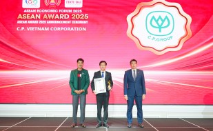 Asean Award 2025: Dấu ấn tăng trưởng xanh từ C.P. Việt Nam