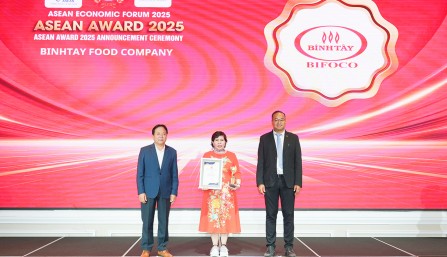 Bình Tây Food nhận cú đúp 2 giải thưởng Quốc Tế Top10 Thương Hiệu Tăng Trưởng Xanh Asean và Top10 Sản phẩm dịch vụ chất lượng xanh Asean 2025