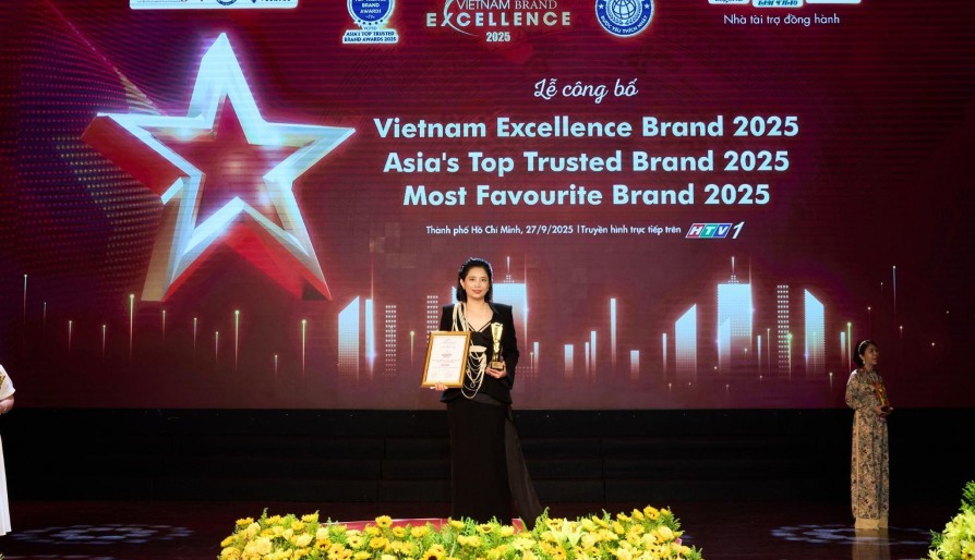 Thương hiệu bia thủ công 1689 BECKENT BAUER được  vinh danh “Top 10 Thương hiệu xuất sắc Việt Nam 2025”