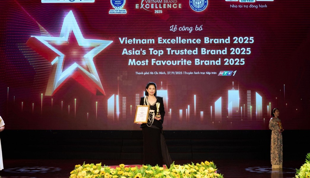 Thương hiệu bia thủ công 1689 BECKENT BAUER được  vinh danh “Top 10 Thương hiệu xuất sắc Việt Nam 2025”