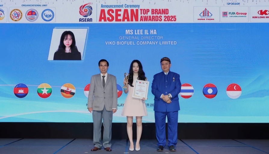 Viko Biofuel lập cú đúp danh giá tại Asean 2025: Khẳng định vị thế sản phẩm xanh và tài năng lãnh đạo