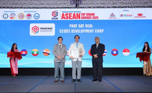 Phát Đạt được vinh danh Top 10 Thương hiệu Tăng trưởng xanh ASEAN 2025