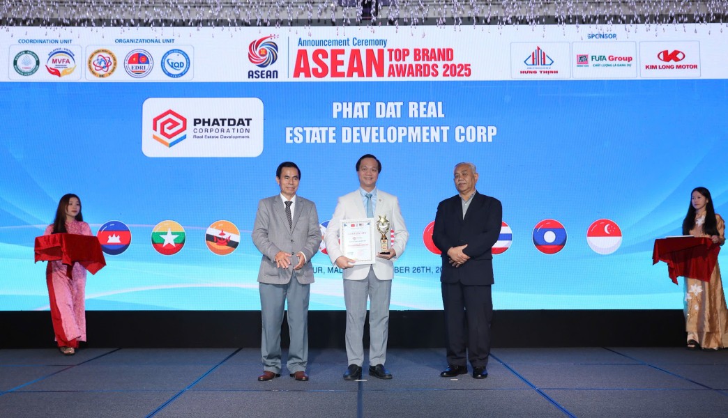 Phát Đạt được vinh danh Top 10 Thương hiệu Tăng trưởng xanh ASEAN 2025