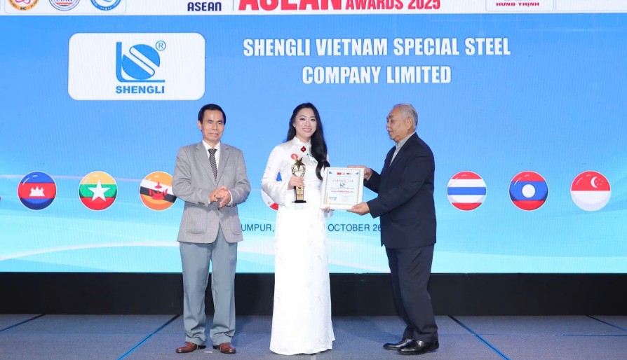 Công ty TNHH Thép đặc biệt Shengli Việt Nam ghi dấu ấn tại Diễn đàn Xúc tiến Thương mại và Đầu tư ASEAN 2025