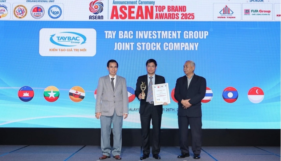 Tập đoàn Tây Bắc và Chủ tịch Tập đoàn được vinh danh tại ASEAN 2025