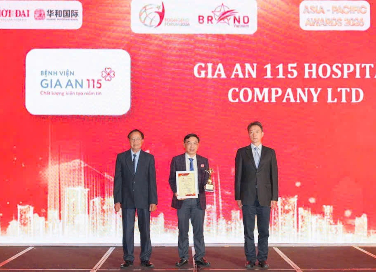 Bệnh Viện Gia An 115 Đạt Top 5 Thương Hiệu Tiêu Biểu Châu Á – Thái Bình Dương Tại Bắc Kinh