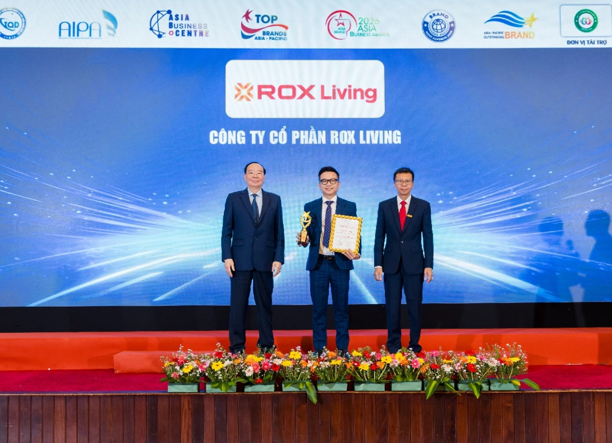 ROX Living - 1 trong 10 thương hiệu bất động sản uy tín hàng đầu Châu Á