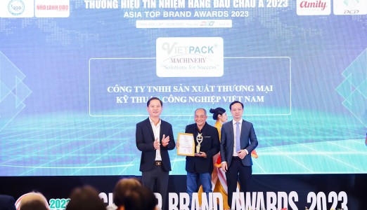 Vietpack Machinery: Thương hiệu được tạo dựng bằng chất lượng
