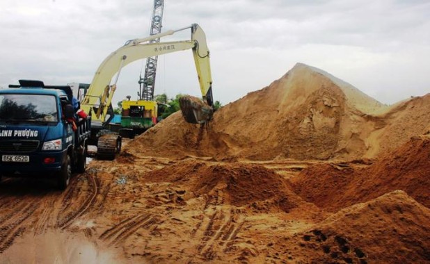 Có khả năng nhập khẩu cát từ Campuchia cho các dự án phía Nam