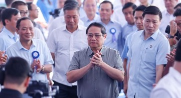 Thủ tướng Chính phủ Phạm Minh Chính dự Lễ khánh thành đường dây 500 kV mạch 3