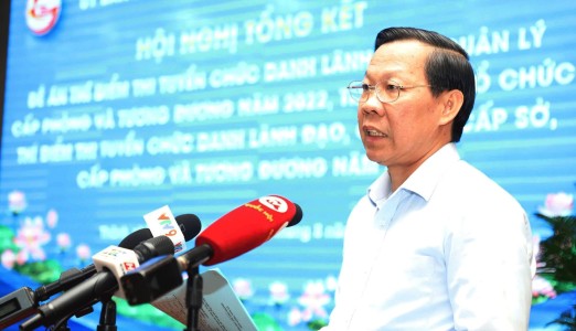 TPHCM tiến tới thi tuyển chức danh phó chủ tịch quận, huyện