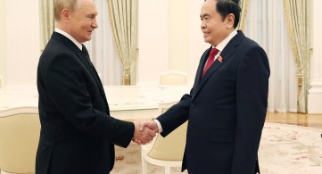 Chủ tịch Quốc hội Trần Thanh Mẫn hội kiến Tổng thống Nga Putin