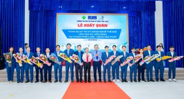 Sinh viên miền Tây đi thi kỹ năng nghề thế giới tại Pháp