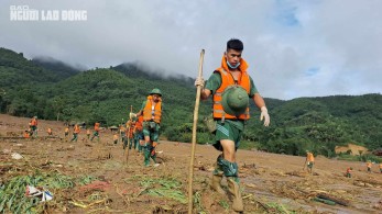 Vụ lũ quét gần 100 người chết, mất tích: Sử dụng chó nghiệp vụ, flycam trong tìm kiếm