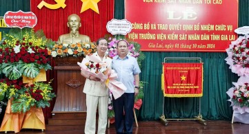 Gia Lai có tân viện trưởng Viện Kiểm sát nhân dân tỉnh