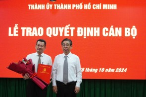 Ông Hoàng Minh Tuấn Anh giữ chức Bí thư Quận ủy quận 7