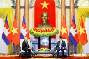 Việt Nam và Campuchia thắt chặt thêm quan hệ láng giềng
