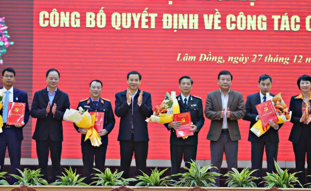 Chỉ định 4 cán bộ tham gia Ban Chấp hành Đảng bộ tỉnh Lâm Đồng