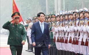 Chủ tịch nước Lương Cường dự, chỉ đạo Hội nghị Quân chính toàn quân năm 2024