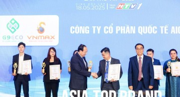 Sơn G9ECO khẳng định vị thế với giải thưởng Top 10 ASIA Brand