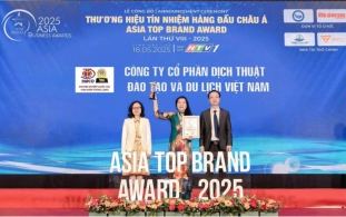 HACO dẫn đầu châu Á về ngôn ngữ và AI- Top 10 Thương hiệu tin cậy 2025