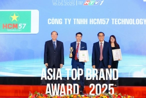 HCM57 Technology lọt Top 10 Thương hiệu Tín nhiệm Châu Á 2025: Bản lĩnh công nghệ Việt trên trương quốc tế