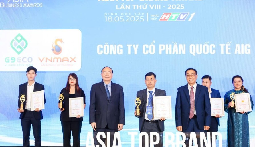 Sơn VNMAX - Thương hiệu sơn Việt được vinh danh Top 10 ASIA Brand 2025