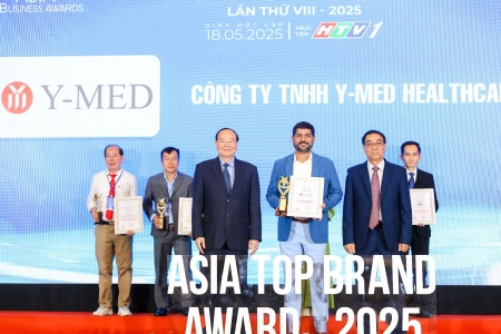 Y-Med Healthcare được vinh danh trong Top 10 Asia Top Brand Awards 2025