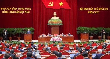 Khai mạc Hội nghị Trung ương 12 khóa 13