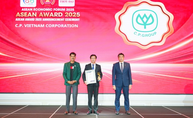 Asean Award 2025: Dấu ấn tăng trưởng xanh từ C.P. Việt Nam