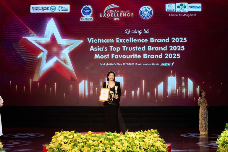 Thương hiệu bia thủ công 1689 BECKENT BAUER được  vinh danh “Top 10 Thương hiệu xuất sắc Việt Nam 2025”