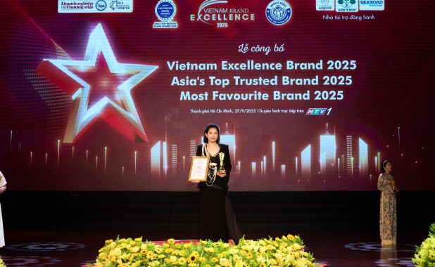 Thương hiệu bia thủ công 1689 BECKENT BAUER được  vinh danh “Top 10 Thương hiệu xuất sắc Việt Nam 2025”