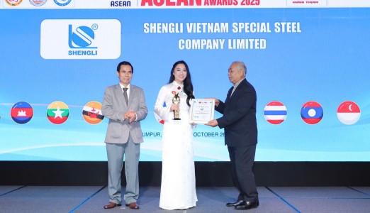 Công ty TNHH Thép đặc biệt Shengli Việt Nam ghi dấu ấn tại Diễn đàn Xúc tiến Thương mại và Đầu tư ASEAN 2025