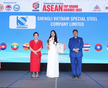 Công ty TNHH Thép đặc biệt Shengli Việt Nam ghi dấu ấn tại Diễn đàn Xúc tiến Thương mại và Đầu tư ASEAN 2025