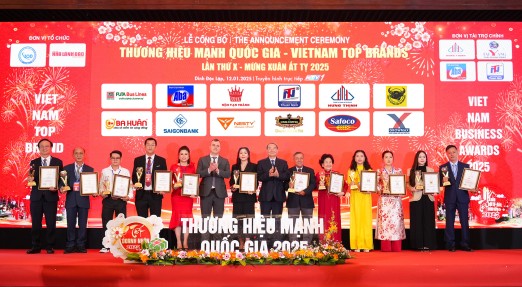 Lễ công bố “Thương Hiệu Mạnh Quốc Gia – Vietnam Top Brand Awards 2026 lần thứ XI”: Khẳng định vị thế thương hiệu Việt