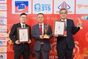 Công ty Phân bón Việt Nhật (JVF) nhận cú đúp giải thưởng tại Thương hiệu Mạnh Quốc gia 2026