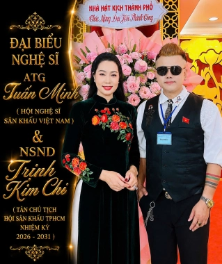 Ảo thuật gia Tuấn Minh vinh dự lần thứ hai là Đại biểu tham dự Đại hội Hội Nghệ sĩ Sân khấu TP.HCM nhiệm kỳ 2026 – 2031