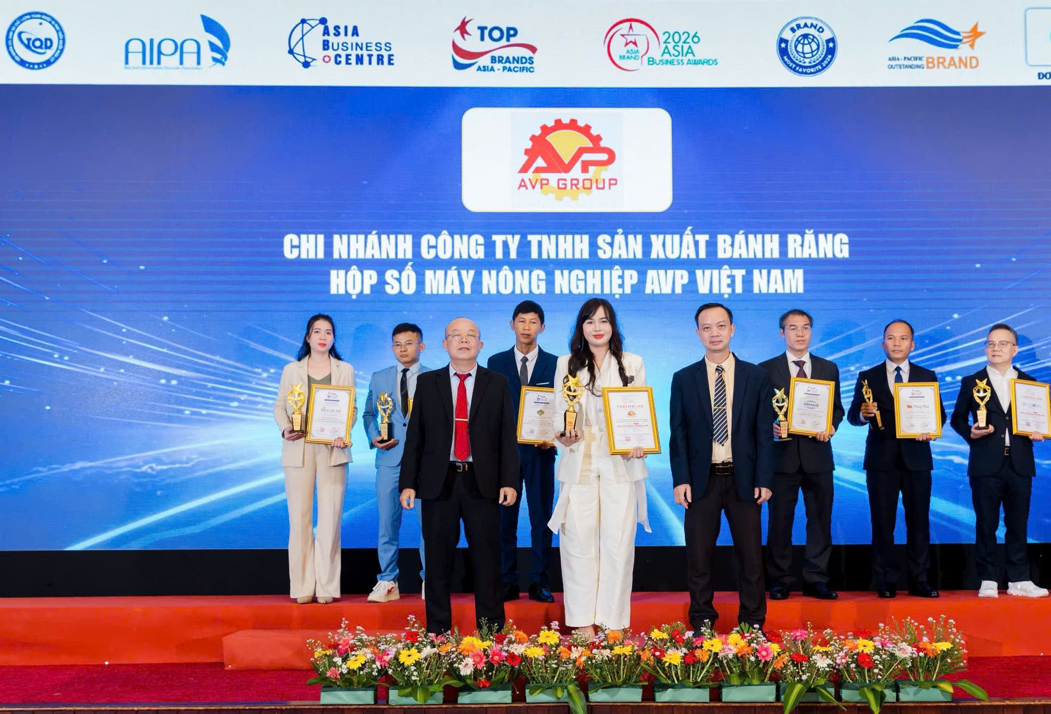 Vinh Danh Thương Hiệu Việt: Công Ty AVP Việt Nam Được Xướng Tên Trong "Top 10 Sản Phẩm Thương Hiệu Tín Nhiệm Hàng Đầu Châu Á 2026"